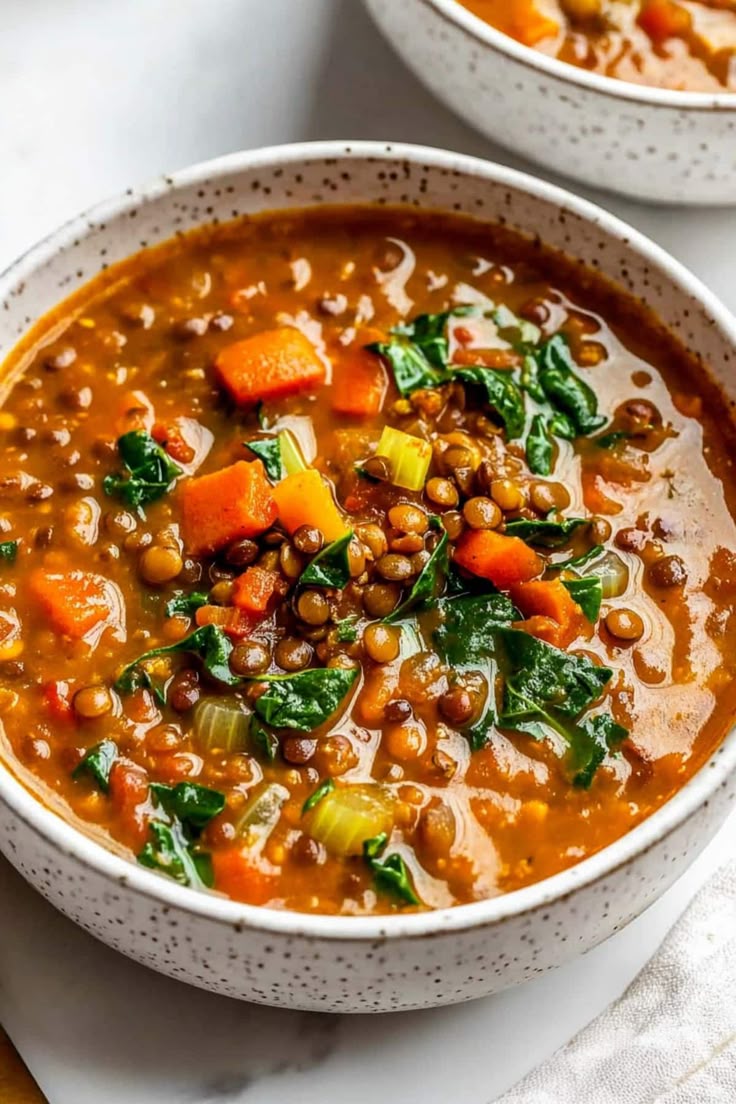 One-Pot Vegan Lentil Soup